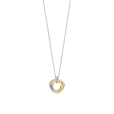 Trinity Three Tone Necklace