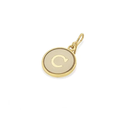 Initial C Golden Charm
