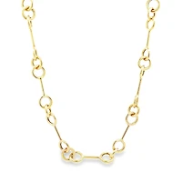 Bone 8MM Link Chain - 16 inches