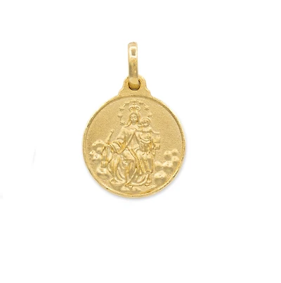 Escapulario 15MM Round Pendant