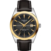 Gentleman Powermatic Black Dial and Strap 40MM Watch