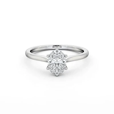 .70CT Oval Cut Solitaire Diamond Engagement Ring