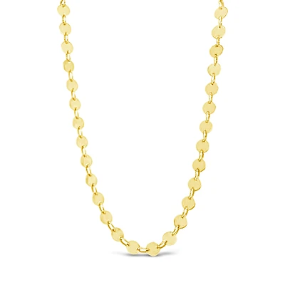 Flat Disk Polished Chain