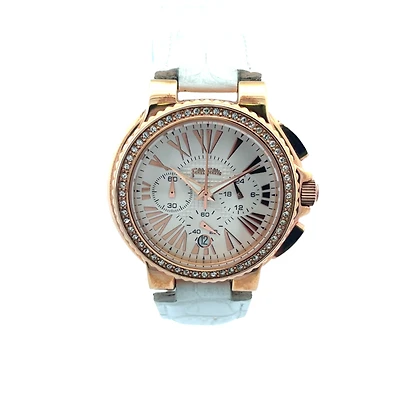 Watchalicious White/Rose Watch