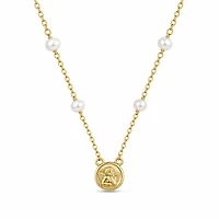 Angel On Pearl Station Kids Necklace