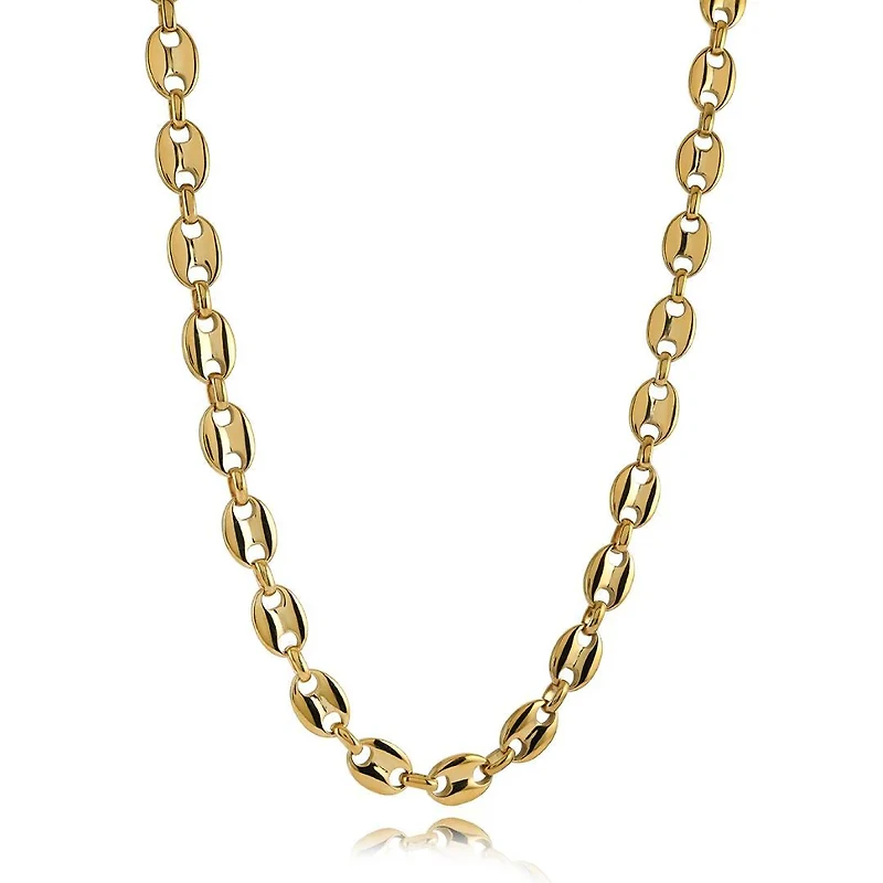Puff Mariner 8.3MM Gold Steel Chain