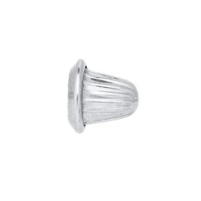 Replacement Screwback Bell for Earring in White Gold