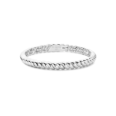 Marea Silver Bangle Bracelet