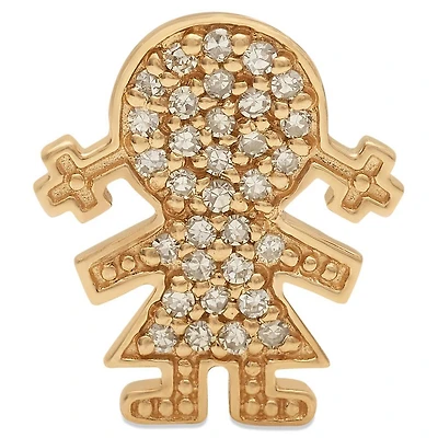 My Kids Diamond Pendant 14K