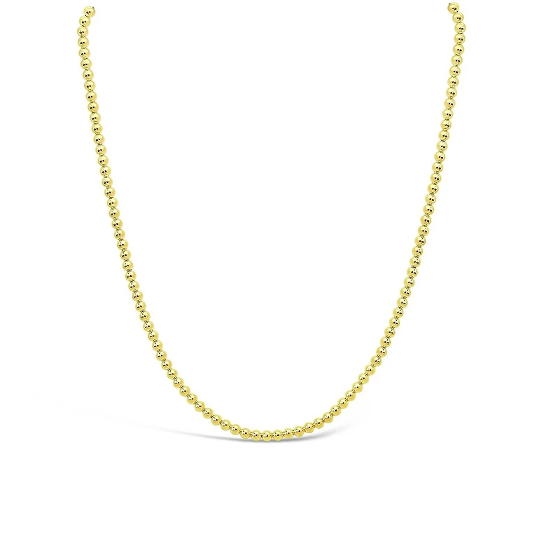Chunky Ball Golden Necklace