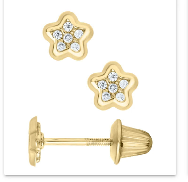 Shinning Stars Stud Earrings