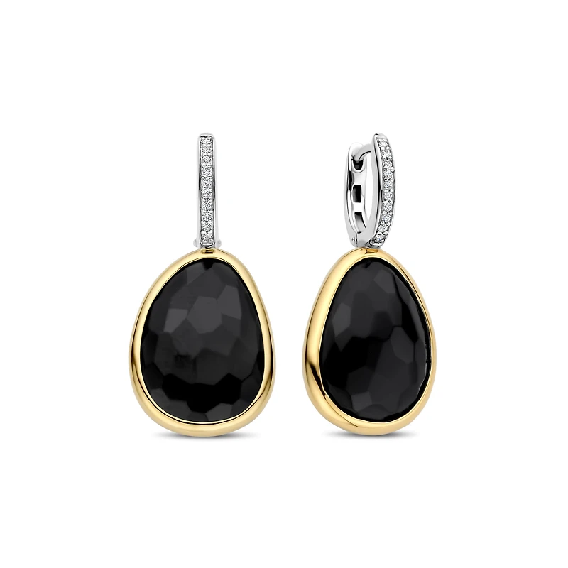 Black Prism Earrings