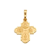 Four Way Cross 23MM Pendant