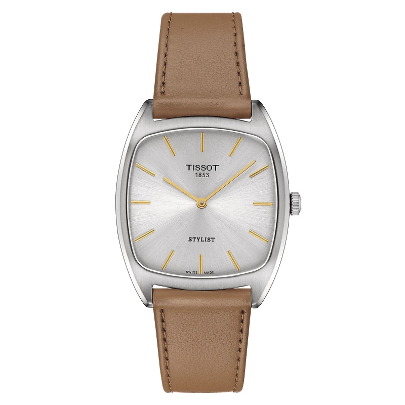 Stylist Tan/Steel 32MM Watch