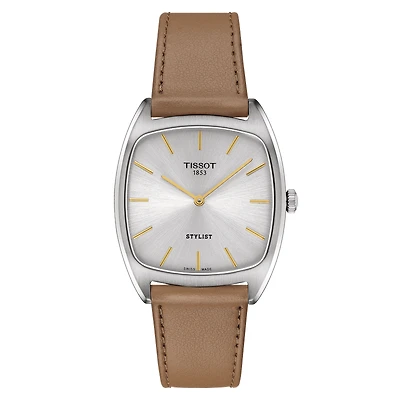 Stylist Tan/Steel 32MM Watch