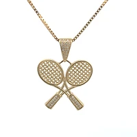 Tennis Raquets 35MM Pendant