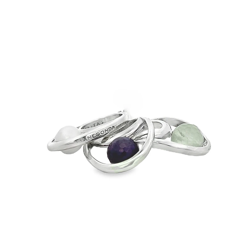 Radiant Universe Ring w/ Pearl (Size 7)