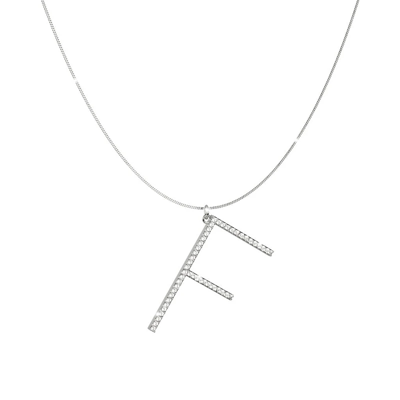 Sparkling Initial Necklace