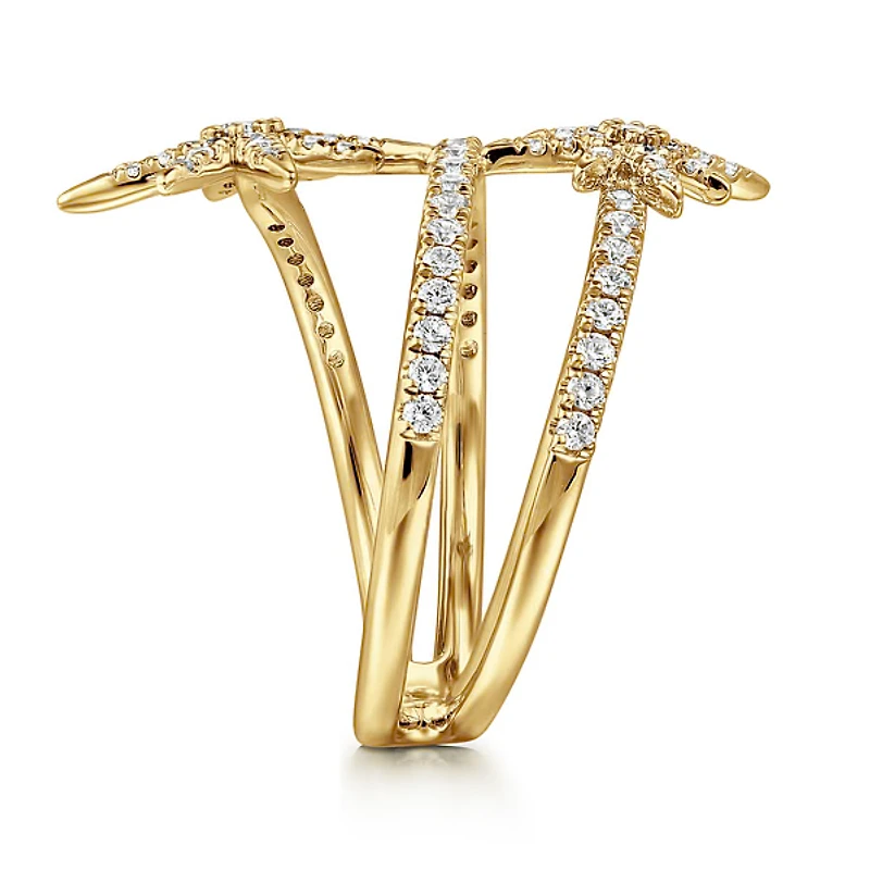 Star Wrap Diamond Ring