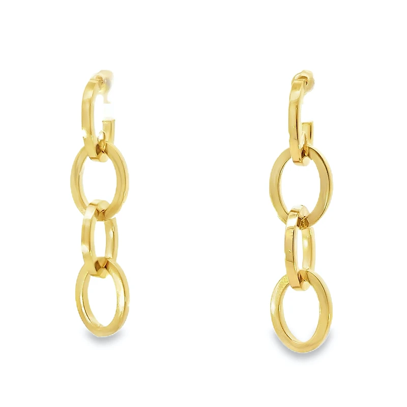 Four Link Earrings 45MM
