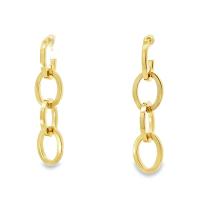 Four Link Earrings 45MM