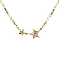 Sister Stars Diamond Necklace