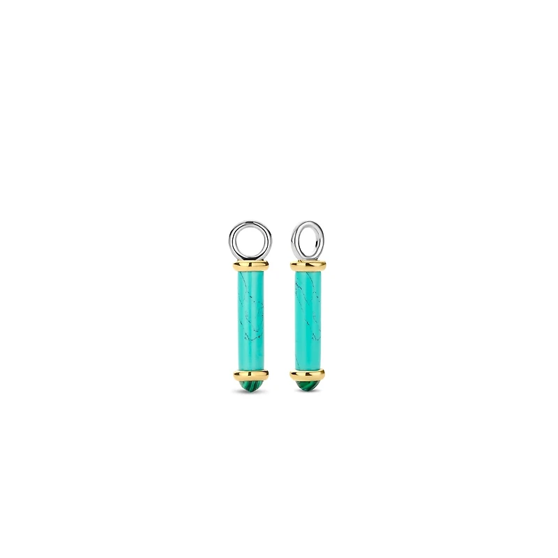 Blue Paraiso Ear Charms