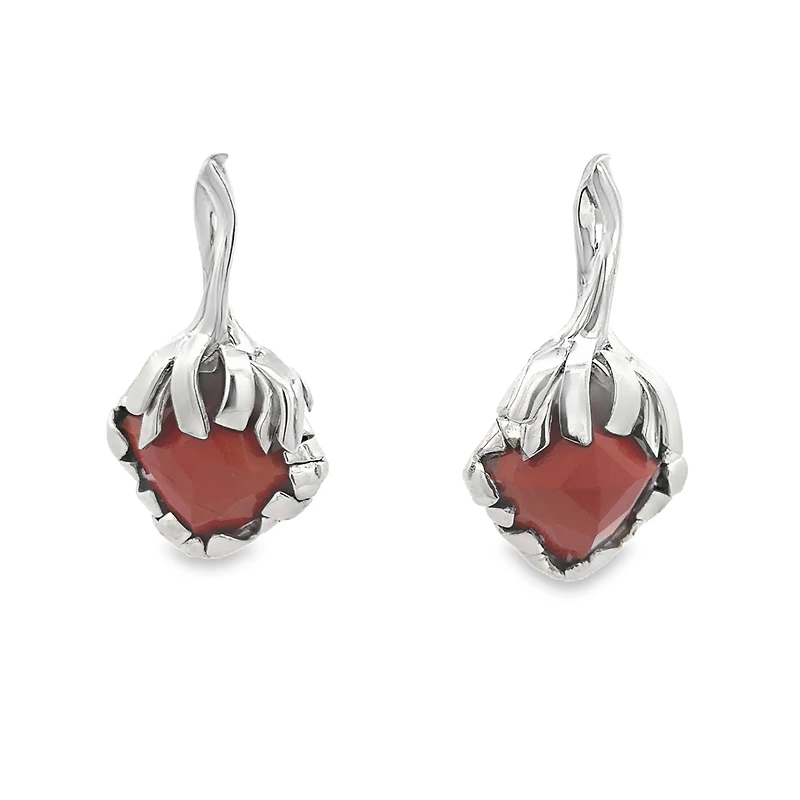 My Revelations Earrings with Red Jasper Stone