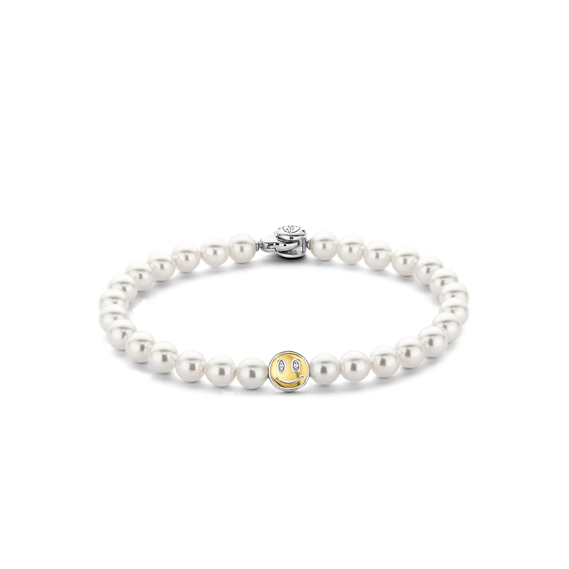 Smiley Pearl Bracelet