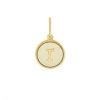 Initial R Golden Charm