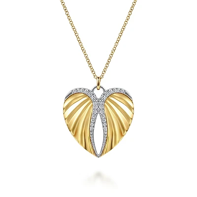 Angel Heart Diamonds Necklace