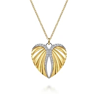 Angel Heart Diamonds Necklace
