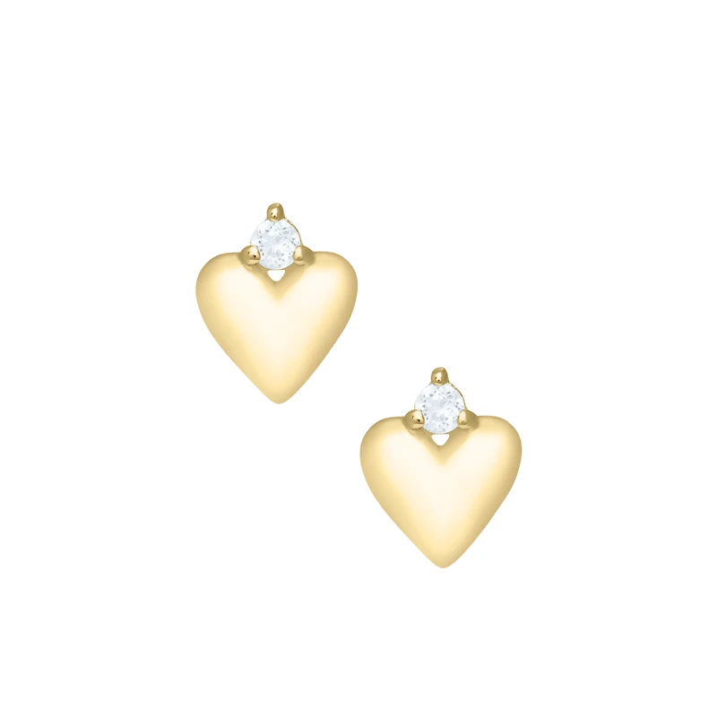 Royal Heart Kids Stud Earrings
