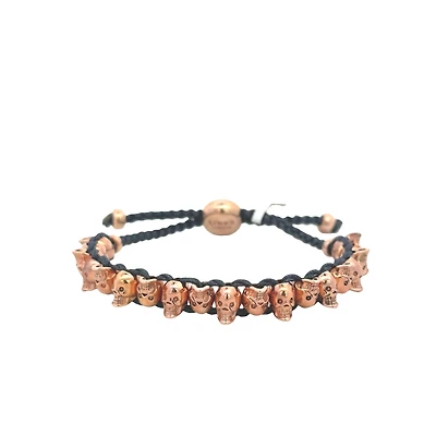 Friendship Skulls Grey Bracelet