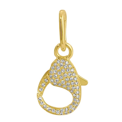 Diamond Lobster Design Pendant