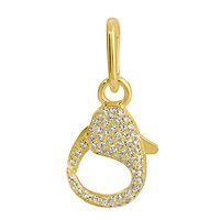 Diamond Lobster Design Pendant