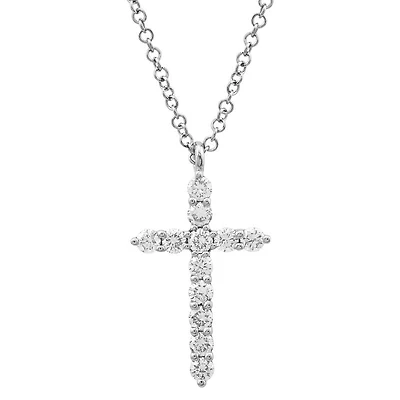 .31ct Diamonds Cross Necklace