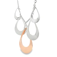 Multiple Teardrops Pendant Necklace