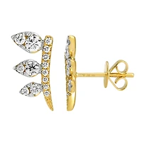 Diamond Crawler Earrings