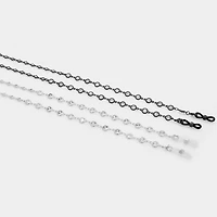 Two Sized Zirconia Multi-way Chain - Yellow Gold