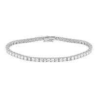 5.05CT Round Cut Diamonds Tennis Bracelet