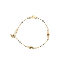 Hardware Two Tone Bracelet