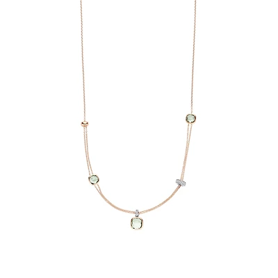 Shades of the Ocean Green Necklace