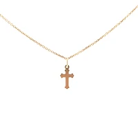 Flat Design Cross 13MM Pendant