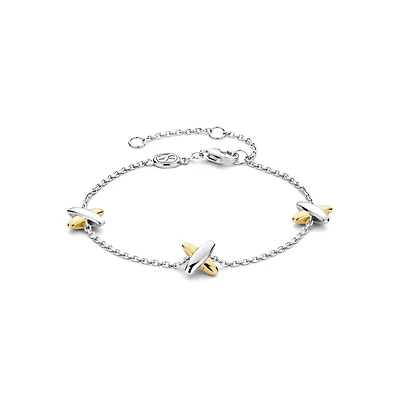 XOXO Two Tone Bracelet