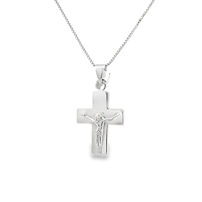 Silver Crucifix Pendant