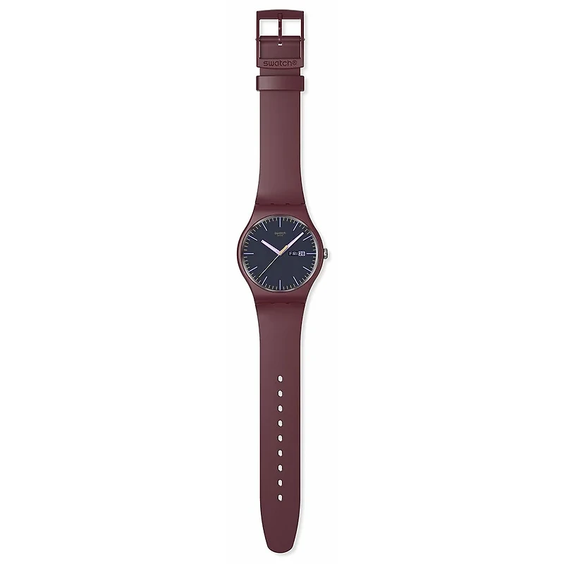 Burgandy Burry Watch
