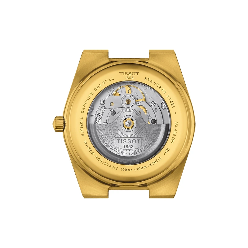 PRX Powermatic 80 Yellow Waffle 40MM Watch