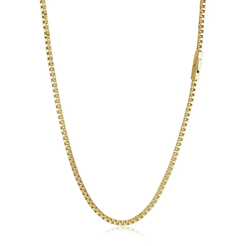 Box 3MM Gold Steel Chain