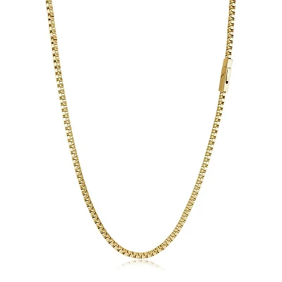Box 3MM Gold Steel Chain